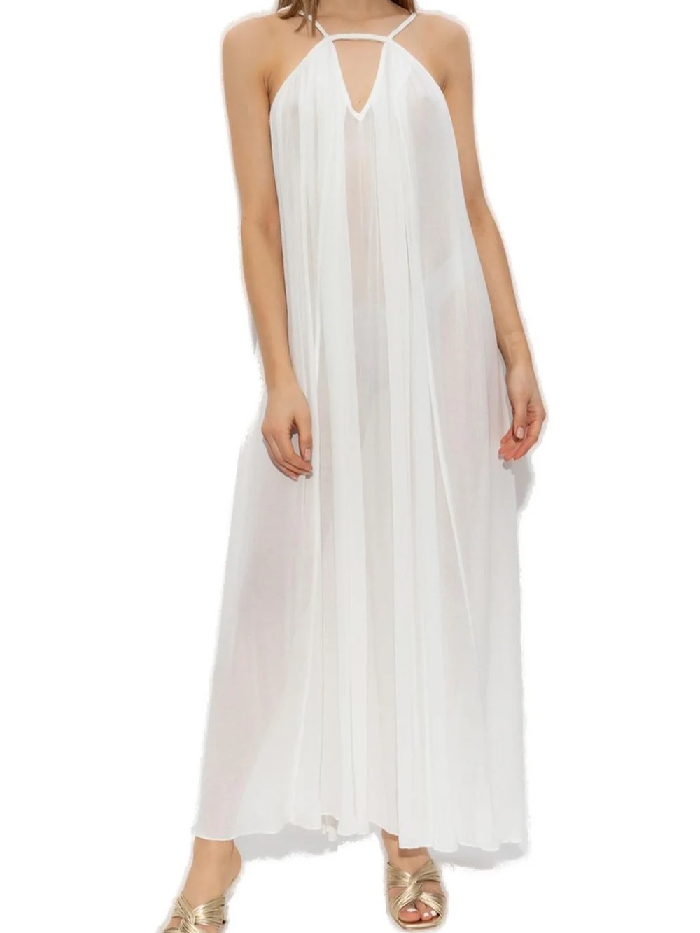 Cult Gaia- Women’s Loretta Braided Straps Sleeveless Dress